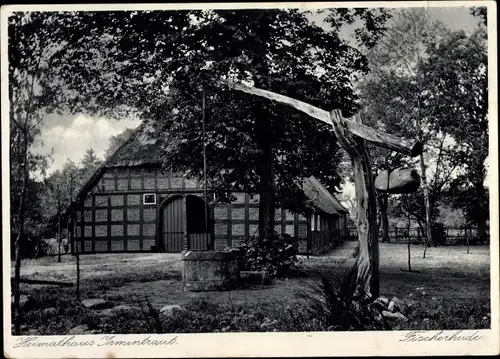 Ak Fischerhude Ottersberg in Niedersachsen, Heimathaus Irmentraut