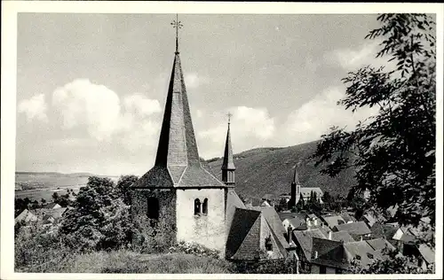 Ak Veldenz an der Mosel, Ev. Kindererholungsheim, Kirche