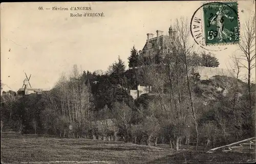 Ak Erigné Maine et Loire, Roche d'Erigne