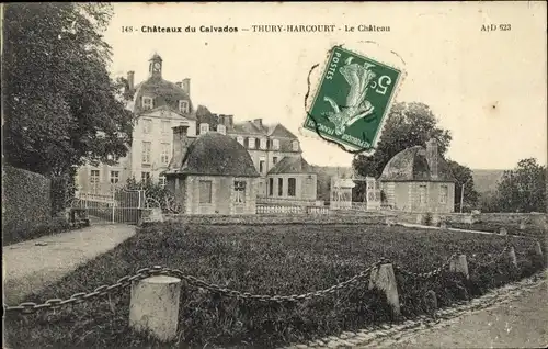 Ak Thury Harcourt Calvados, Le Chateau