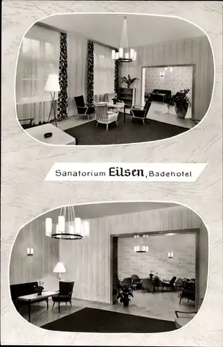 Ak Bad Eilsen Niedersachsen, Sanatorium, Badehotel