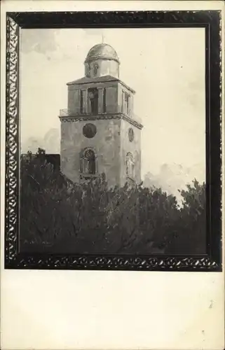 Ak Neumünster in Schleswig Holstein, Kirchturm