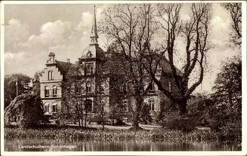 Ak Schönhagen Brodersby an der Ostsee, Landschulheim