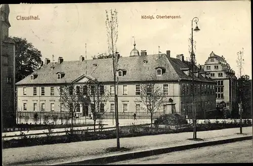 Ak Clausthal Zellerfeld im Oberharz, Kgö. Oberbergamt