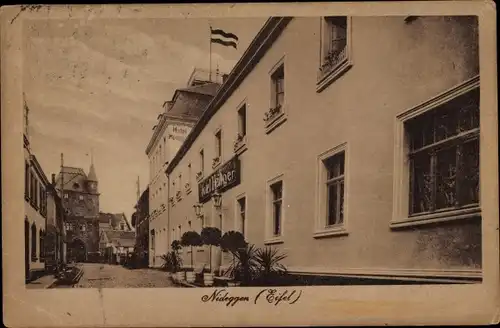 Ak Nideggen in der Eifel, Hotel Heiliger