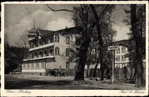 Ak Elend Oberharz am Brocken, Hotel St. Hubertus