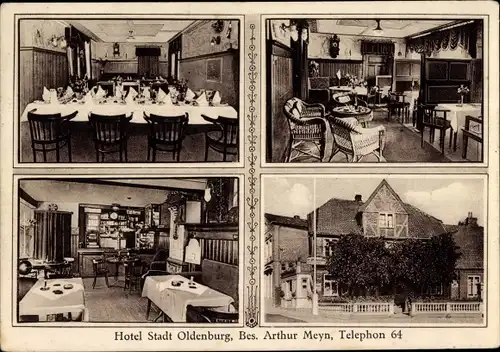 Ak Eutin in Ostholstein, Hotel Stadt Oldenburg