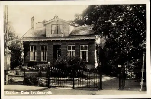 Ak Koudum Friesland Niederlande, Klein Beuckenswijk