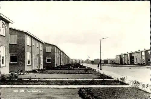 Ak Koudum Friesland Niederlande, Bernhardlann