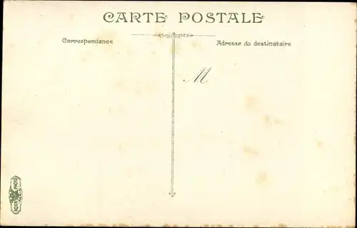 Ak Infanterie, Depart de permissionnaires, französische Soldaten