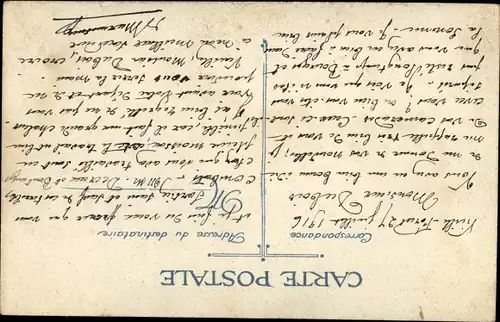 Ak General Roques, Portrait in Uniform, Orden