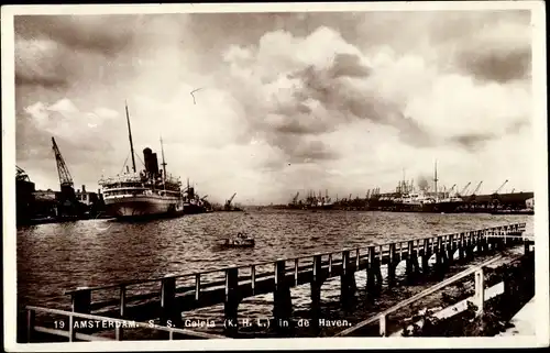 Ak Amsterdam Nordholland Niederlande, S. S. Galria in de Haven