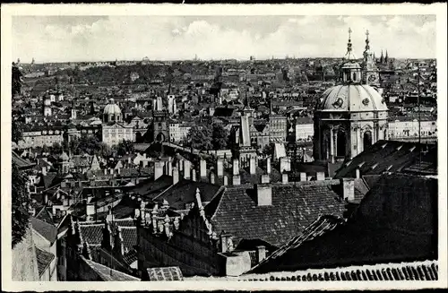 Ak Praha Prag Tschechien, Kleinseite, Nikolauskirche