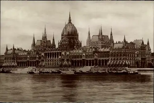 Ak Budapest Ungarn, Parlament