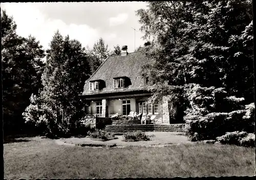 Ak Rotenburg an der Wümme, Gasthaus, Am Bullensee