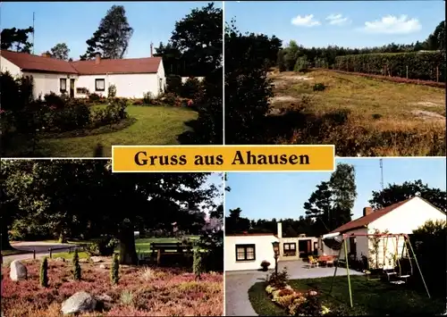 Ak Ahausen in Niedersachsen, Pension Birkengrün