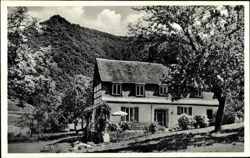 Ak Veldenz an der Mosel, Evangelisches Erholungsheim, Garten