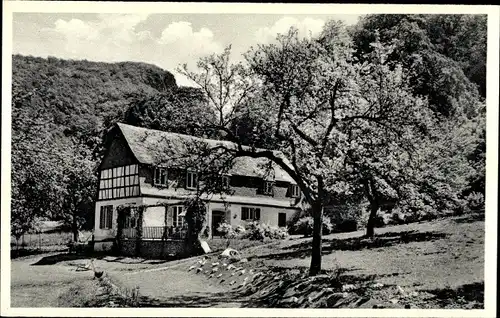 Ak Veldenz an der Mosel, Evangelisches Erholungsheim, Garten