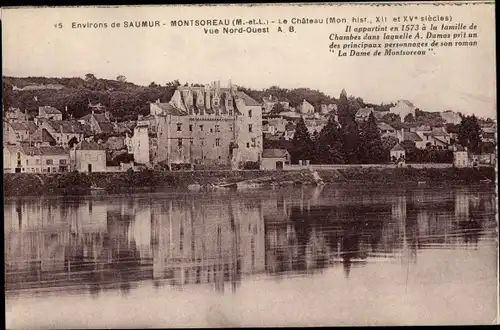 Ak Montsoreau Maine et Loire, Le Chateau