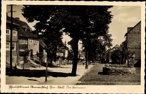 Ak Oberweißbach im Weißbachtal Thüringen, Am Brunnen