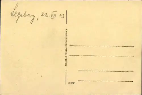 Ak Bad Segeberg in Schleswig Holstein, Kalkberg