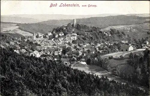 Ak Bad Lobenstein in Thüringen, Gesamtansicht