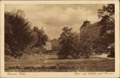 Ak Gotha in Thüringen, Schloss, Museum