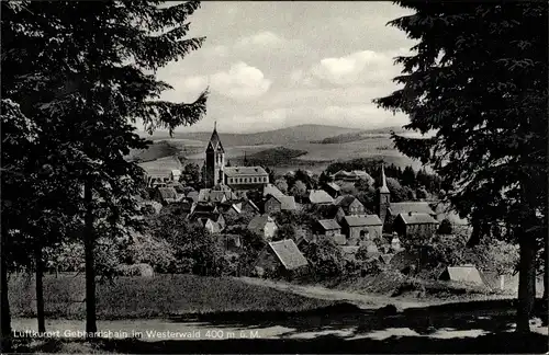 Ak Gebhardshain im Westerwald, Gesamtansicht