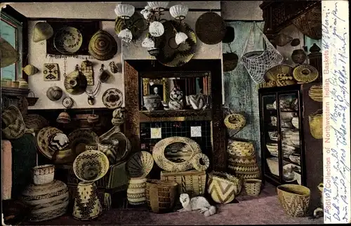Ak Arizona USA, Collection of Northwestern Indian Baskets