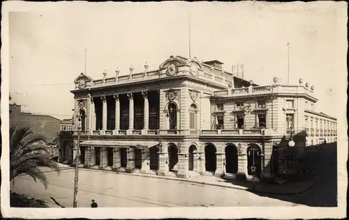 Ak Santiago de Chile, Teatro Municipal, um 1920