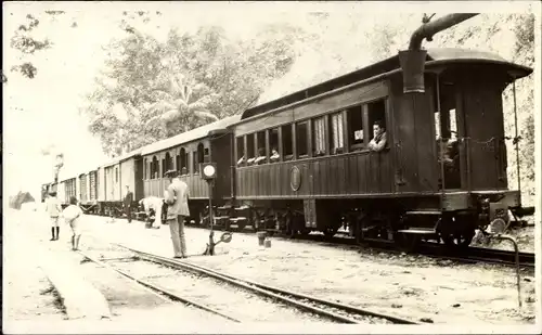 Ak Venezuela, Eisenbahn, um 1920