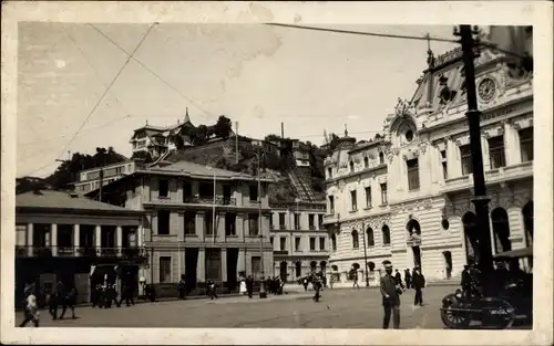 Foto Ak Valparaíso Chile, Postamt, um 1920
