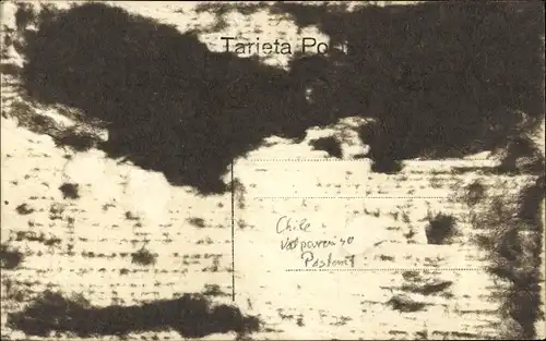 Foto Ak Valparaíso Chile, Postamt, um 1920