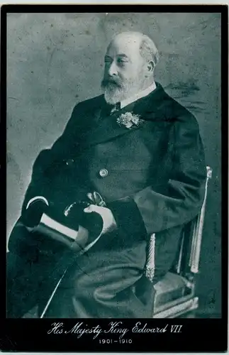 Foto Edward VII, König von Großbritannien, Portrait