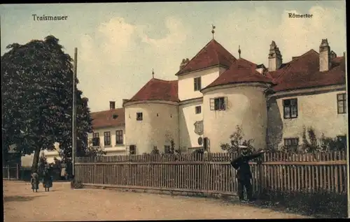 Ak Traismauer Niederösterreich, Römertor