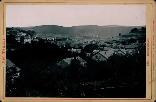 Ak Bad Schwalbach im Taunus, Blick auf den Ort