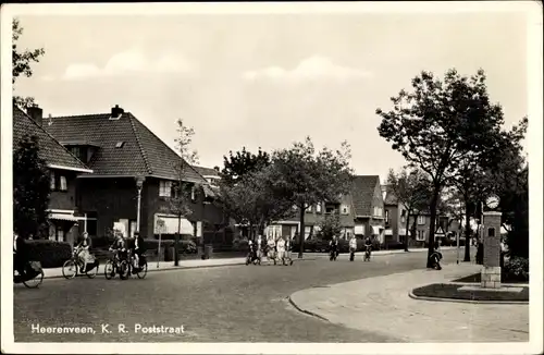 Ak Heerenveen Niederlande, Poststraat