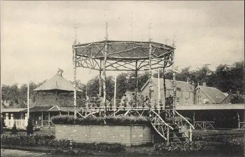 Ak Waalwijk Nordbrabant Niederlande, Prov. Landbouwtentoonstelling 1910, Muziek Kiosk