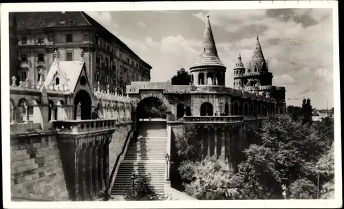 Ak Budapest Ungarn, Fischerbastei