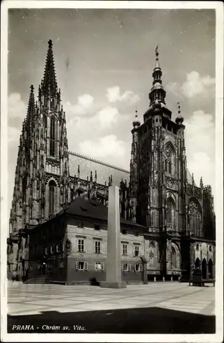 Ak Praha Prag Tschechien, Chram sv. Vita