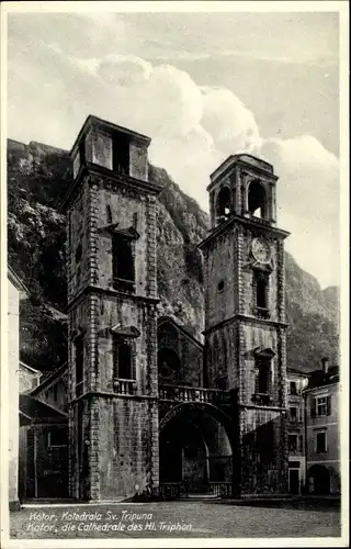 Ak Kotor Cattaro Montenegro, Cathedrale des Hl. Triphon