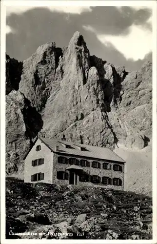 Ak Tirol in Österreich, Lamsenjochhütte