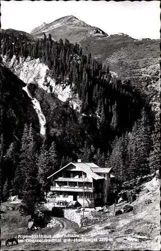 Ak Bramberg am Wildkogel in Salzburg, Alpengasthaus Berndlalm