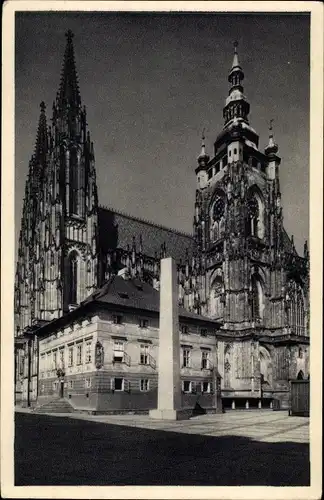 Ak Praha Prag Tschechien, Chram Sv. Vita
