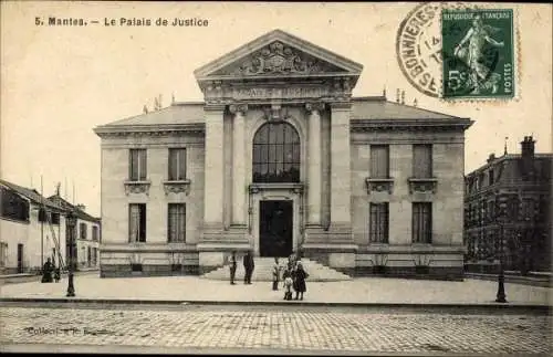 Ak Mantes Yvelines, Le Palais de Justice