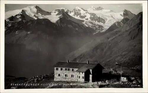 Ak Neustift im Stubaital in Tirol, Starkenburger Hütte