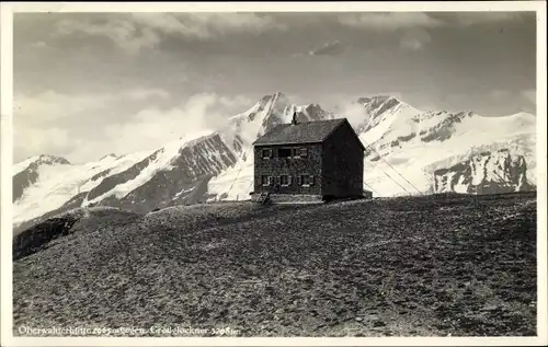 Ak Heiligenblut am Großglockner in Kärnten, Oberwalderhütte
