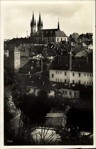 Ak Eger Erlau Ungarn, Teilansicht der Stadt