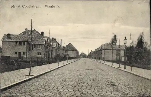 Ak Waalwijk Nordbrabant Niederlande, Mr. v. Coothstraat