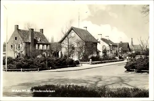 Ak Waalwijk Nordbrabant Niederlande, Brederodelaan